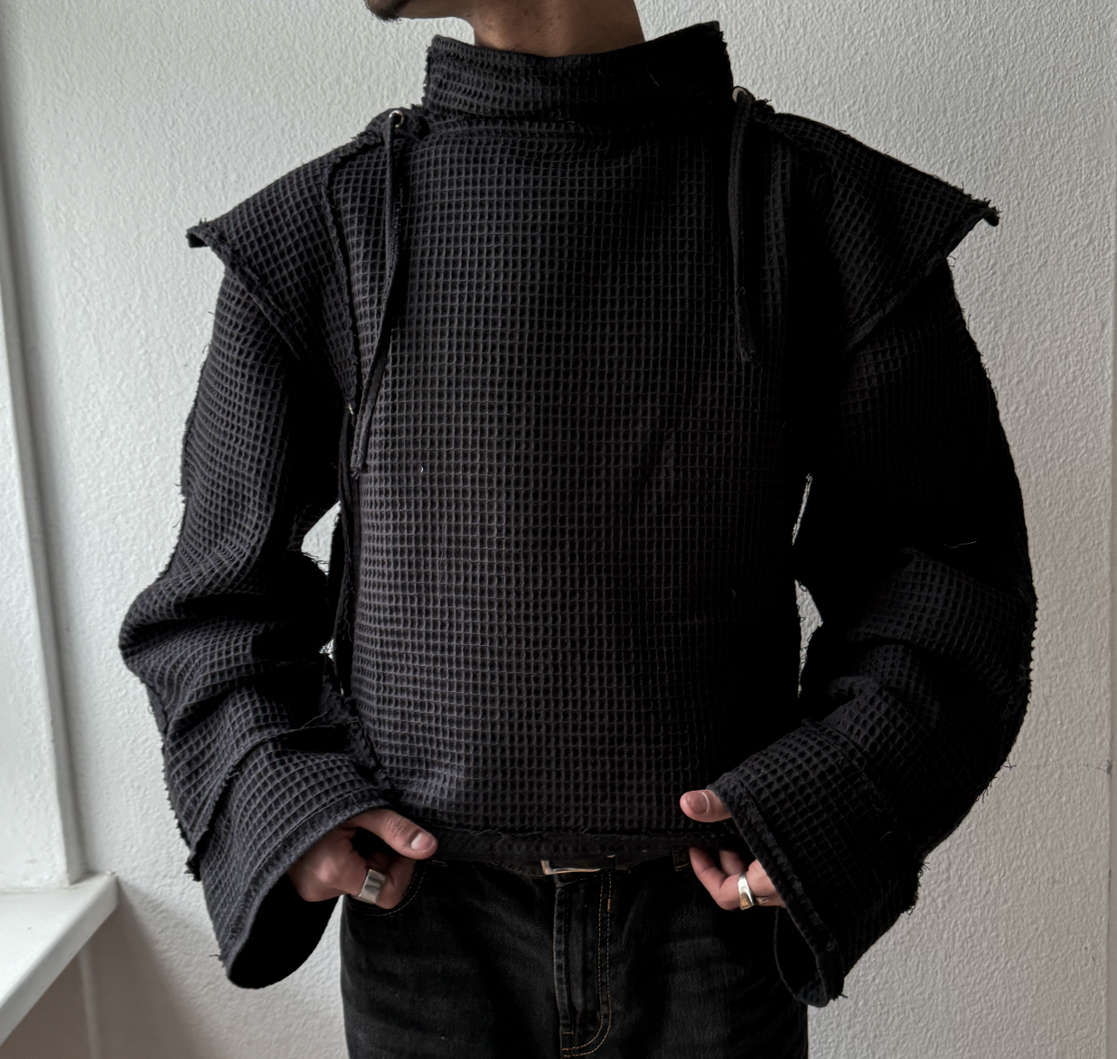 USED LOOK HOODIE _001