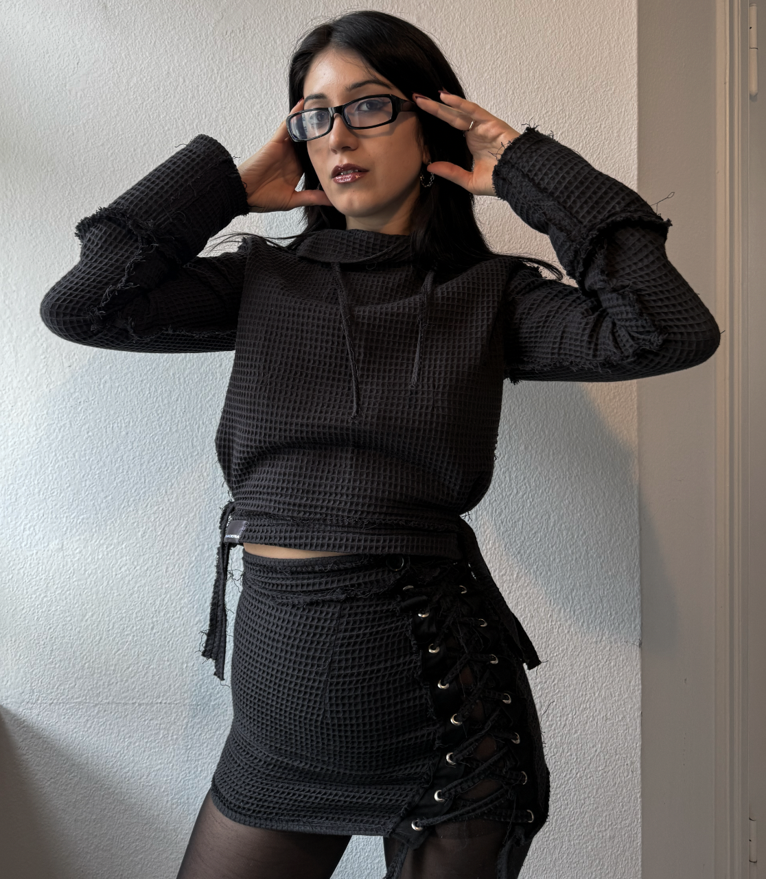 USED LOOK HOODIE _001