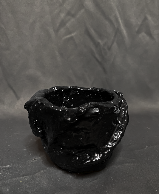 BABY BLUMENTOPF SCHWARZ