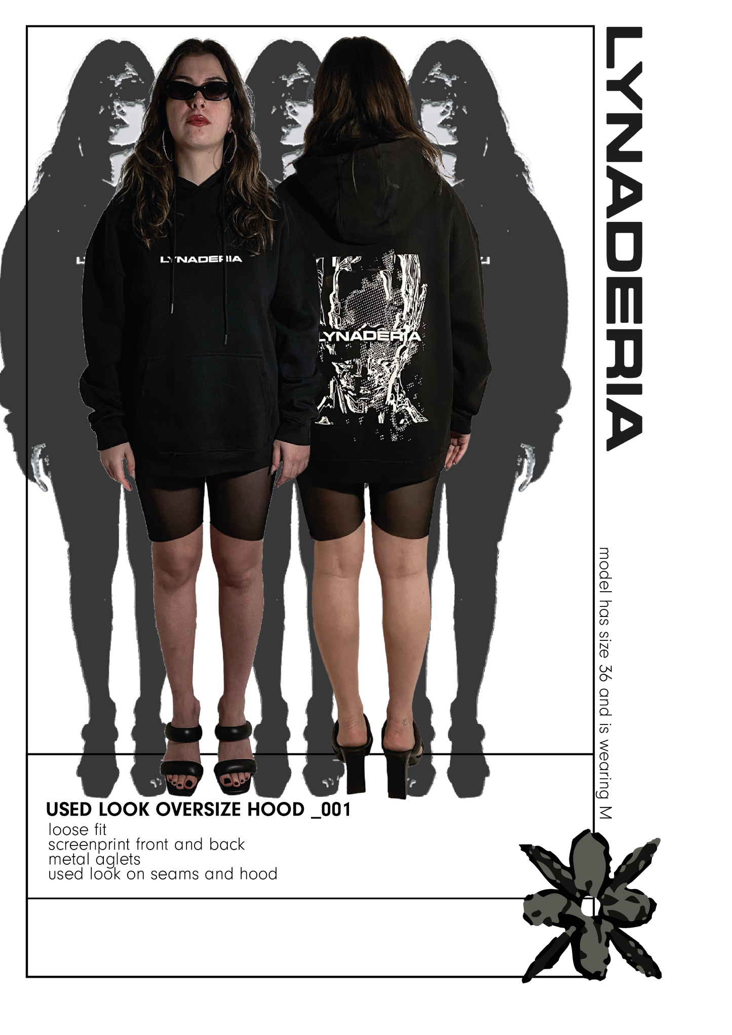 USED LOOK HOODIE _001