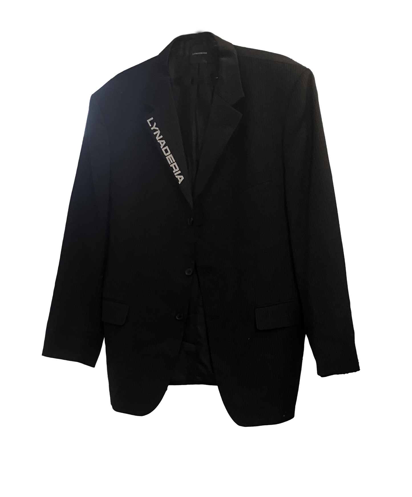 NADELSTREIFEN-BLAZER AUS SCHURWOLLE OVERSIZED