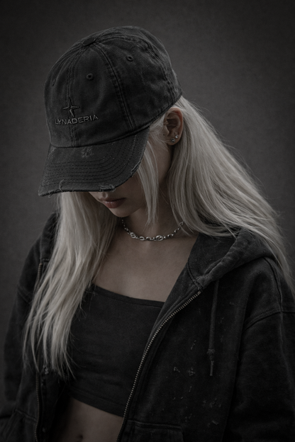 USED LOOK STAR CAP