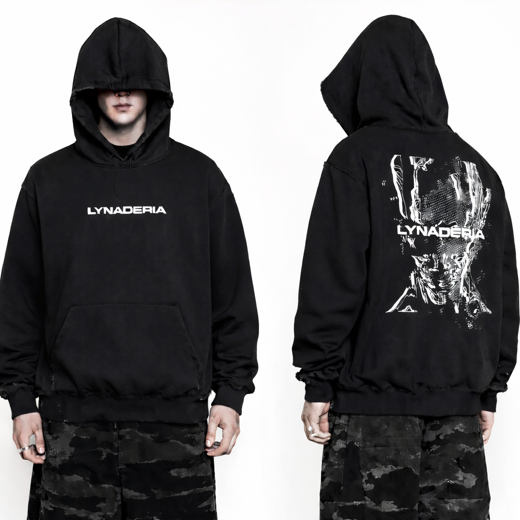 USED ​​LOOK HOODIE _001