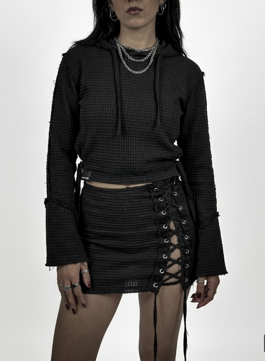 Waffle - Laceskirt