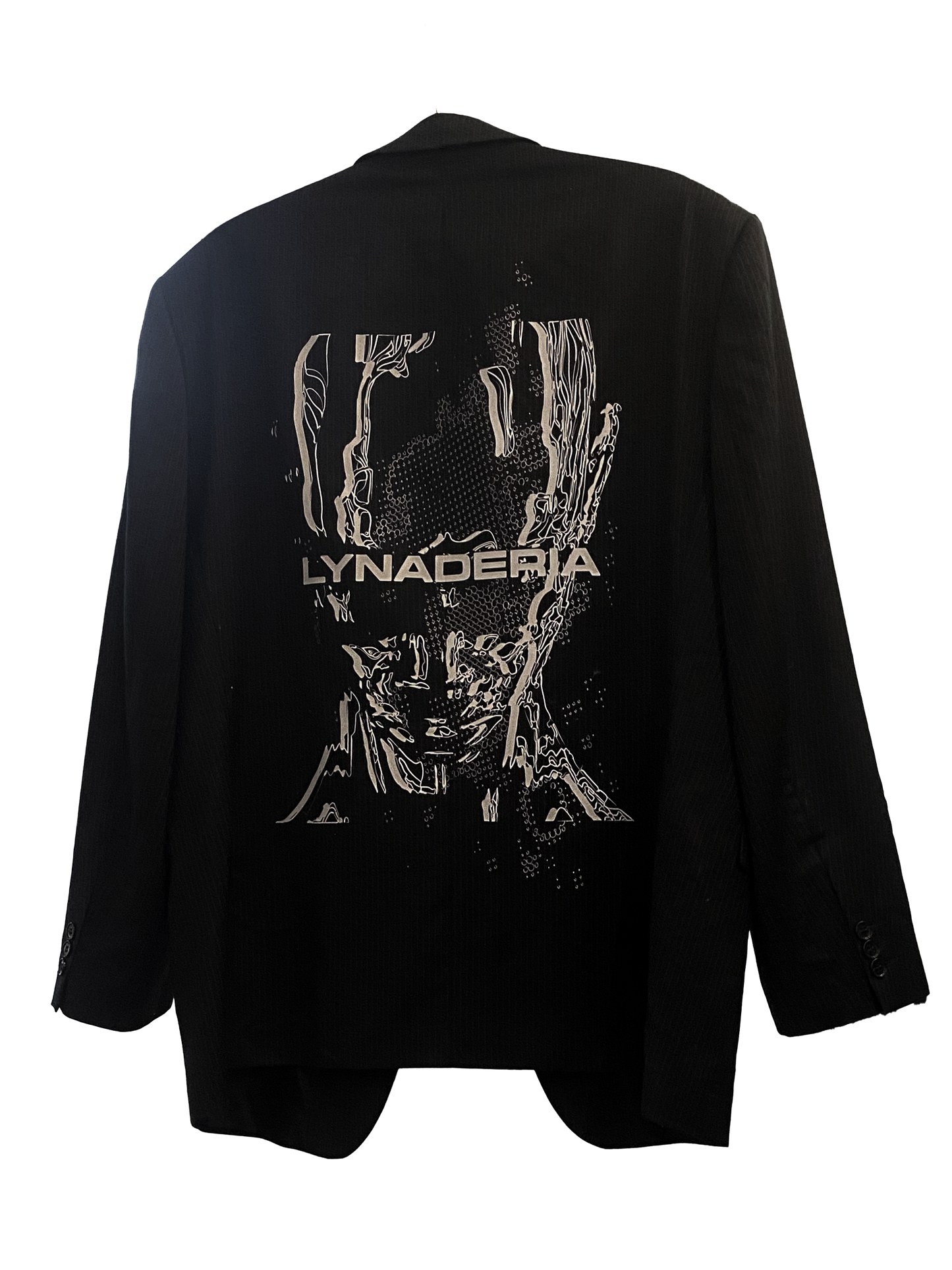 NADELSTREIFEN-BLAZER AUS SCHURWOLLE OVERSIZED