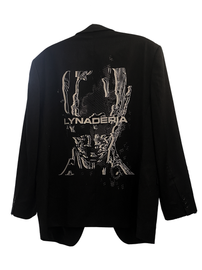 NADELSTREIFEN-BLAZER AUS SCHURWOLLE OVERSIZED